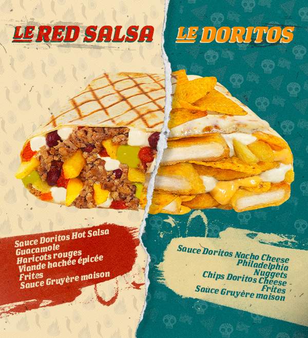 Nouvelles recettes : tacos Doritos & Red Salsa !