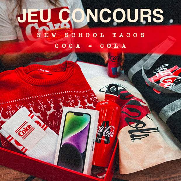 Jeu concours New School Tacos x Coca-Cola ! 