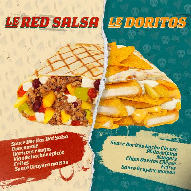 Nouvelles recettes : tacos Doritos & Red Salsa !