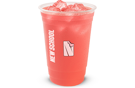 Thé glacé bubble fruits rouges