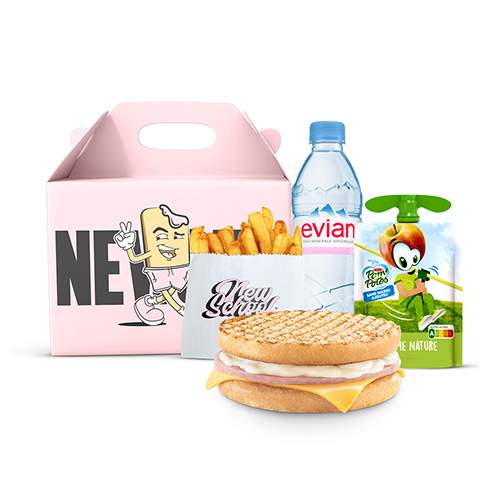 MENU KID CROQUE NEW SCHOOL